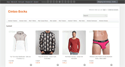 Desktop Screenshot of cintas-socks.co.uk